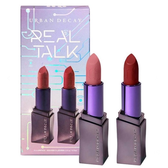 URBAN DECAY REAL TALK VICE LIPSTICK DUO - BACKTALK/CALLBACK - Picture 6 of 10